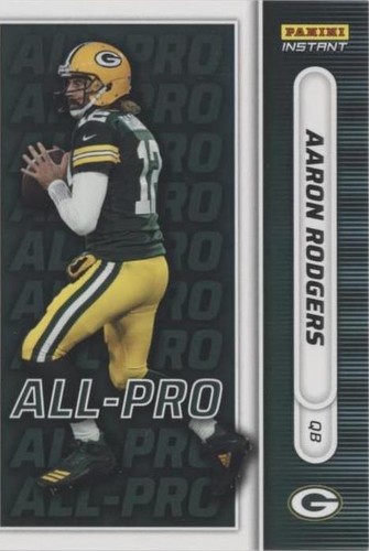 2021 Panini Instant NFL Aaron Rodgers #AP1