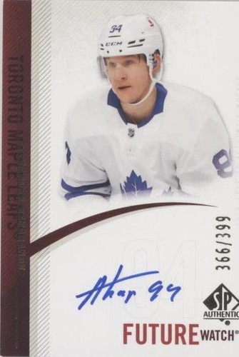 2020-21 SP Authentic - Alexander Barabanov #RFWA-BA