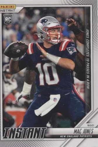 2021 Panini Instant NFL Mac Jones #51