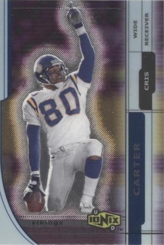 2000 UD Ionix Cris Carter #33