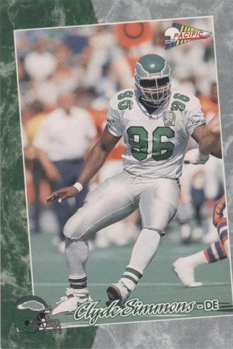 1993 Pacific Clyde Simmons #16