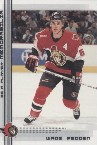 2000-01 In the Game Be A Player Memorabilia - Wade Redden #283