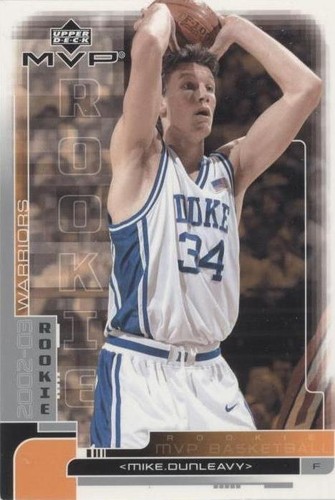 2002-03 Upper Deck MVP - Mike Dunleavy Jr. #214