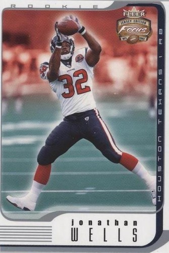 2002 Fleer Focus Jersey Edition Jonathan Wells #128