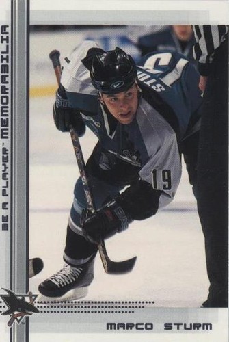 2000-01 In the Game Be A Player Memorabilia - Marco Sturm #16