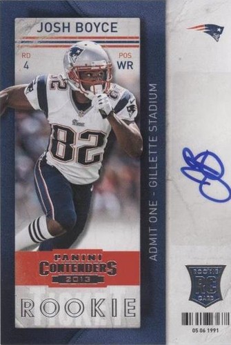 2013 Panini Contenders Josh Boyce #149