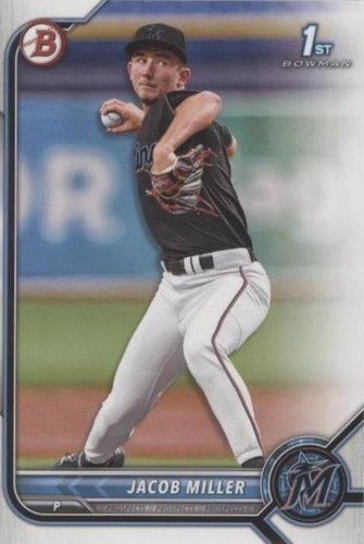 2022 Bowman Draft - Jacob Miller #BD-195