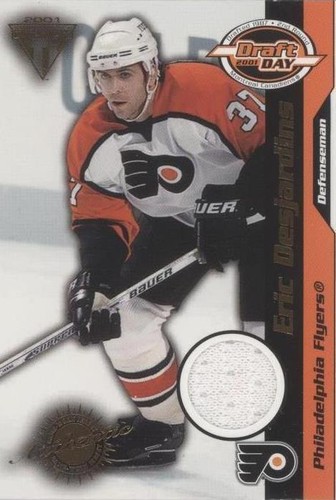 2000-01 Pacific Private Stock Titanium Draft Edition - Eric Desjardins #72