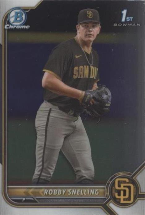 2022 Bowman Draft - Robby Snelling #BDC-82