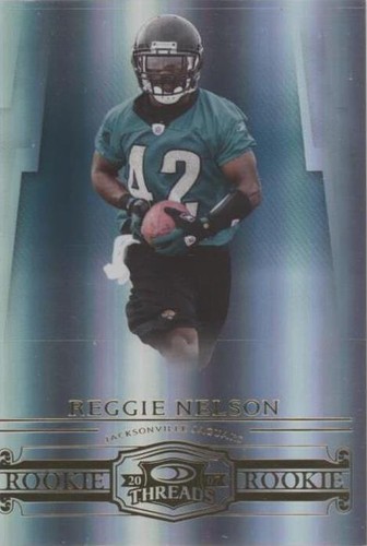 2007 Donruss Threads Reggie Nelson #214
