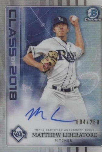2018 Bowman Draft - Matthew Liberatore #C18A-ML