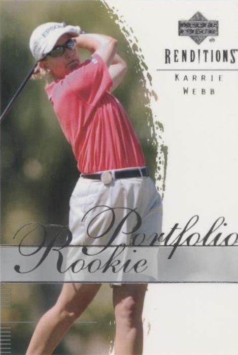 Upper Deck Renditions 2003 - Karrie Webb #54