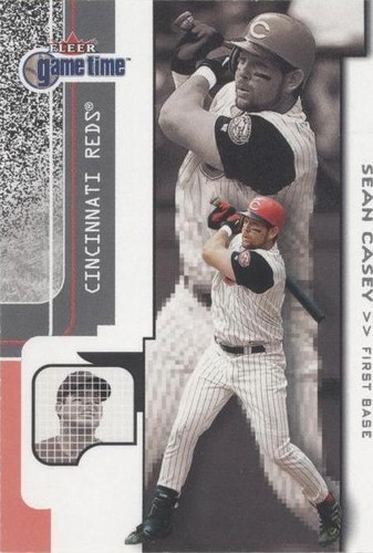 2001 Fleer Game Time - Sean Casey #78