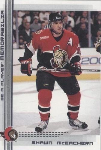2000-01 In the Game Be A Player Memorabilia - Shawn McEachern #148