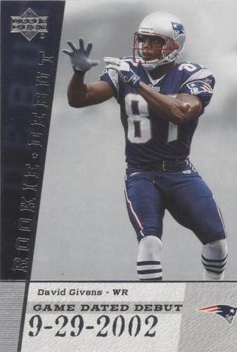2006 Upper Deck Rookie Debut David Givens #GDD-DG