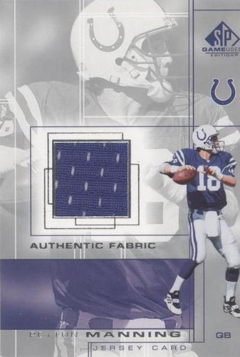 2001 SP Game Used Edition Peyton Manning #PM