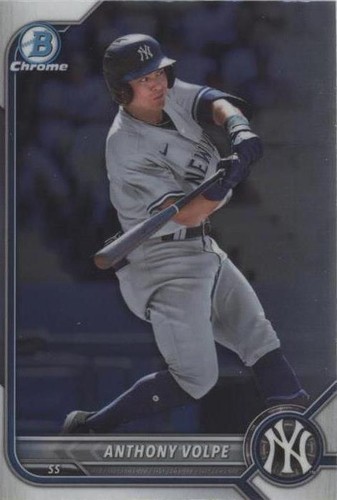 2022 Bowman Chrome Draft Sapphire Anthony Volpe Prospect ROOKIE