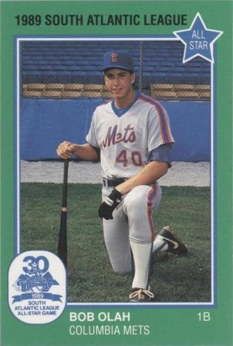 1989 Grand Slam South Atlantic League All-Stars Baseball Trading Cards