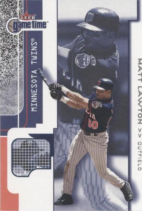 2001 Fleer Game Time - Matt Lawton #63