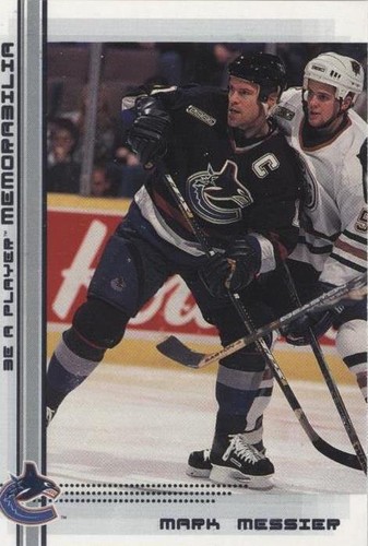 2000-01 In the Game Be A Player Memorabilia - Mark Messier #133