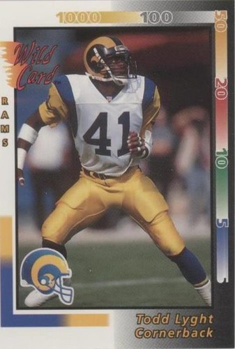 1992 Wild Card Todd Lyght #9