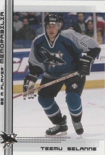 2000-01 In the Game Be A Player Memorabilia - Teemu Selanne #498