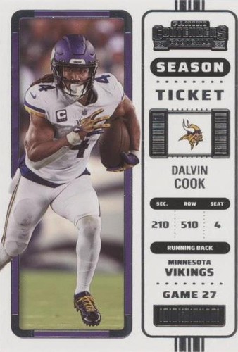 2022 Panini Contenders Dalvin Cook #56