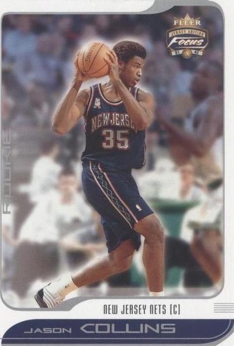 2001-02 Fleer Focus Jersey Edition - Jason Collins #124
