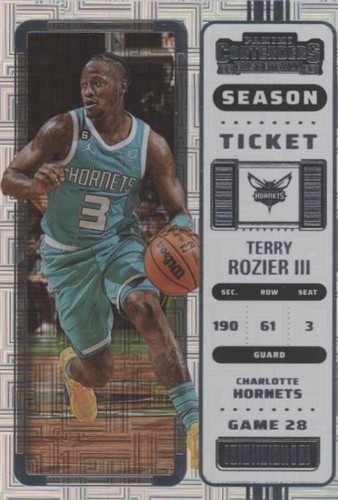 2022-23 Panini Contenders - Terry Rozier #83