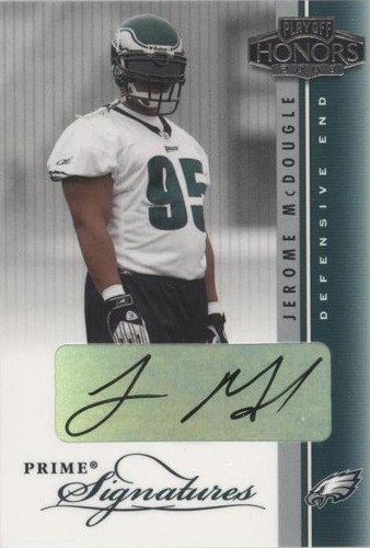 2003 Playoff Honors Jerome McDougle #PS53