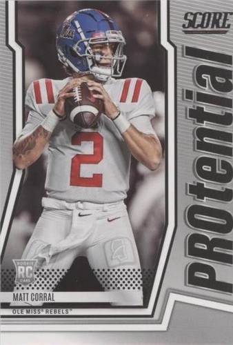 2022 Score Matt Corral #P-MC