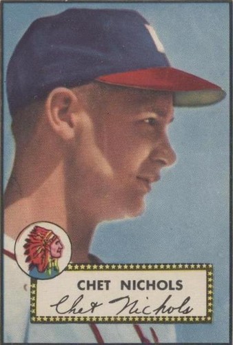 1952 Topps - Chet Nichols #288