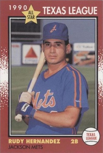 1990 Grand Slam Texas League All-Stars - Rudy Hernandez #21