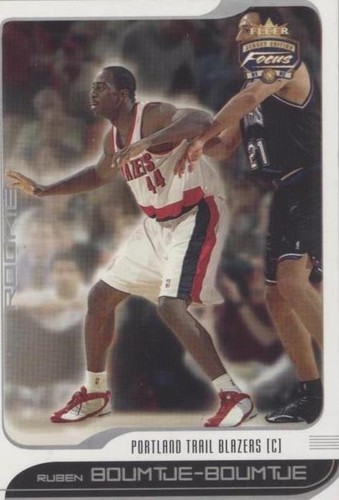 2001-02 Fleer Focus Jersey Edition - Ruben Boumtje-Boumtje #110