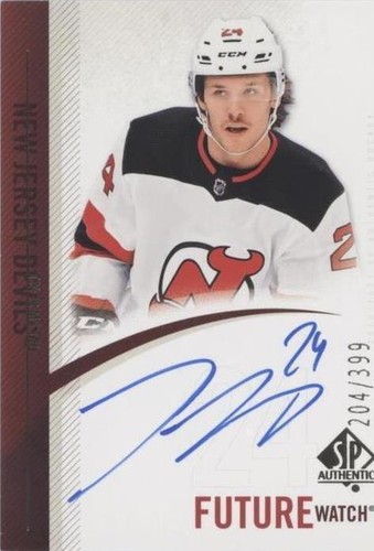 2020-21 SP Authentic - Ty Smith #RFWA-TS