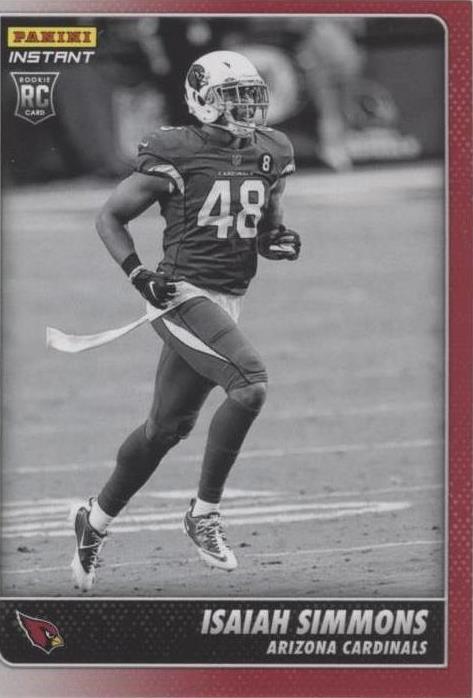 2020 Panini Instant NFL Isaiah Simmons #BW29