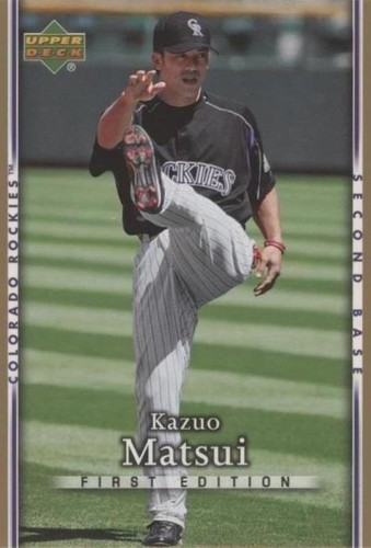 2007 Upper Deck First Edition - Kazuo Matsui #202