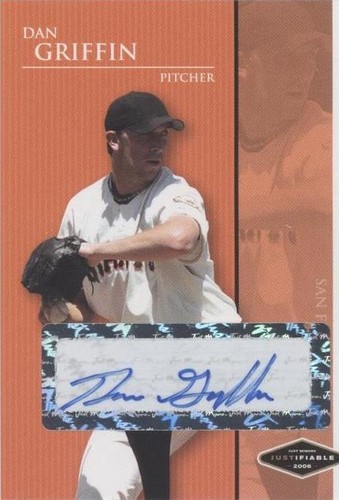 2006 Just Minors - Dan Griffin #JF-10