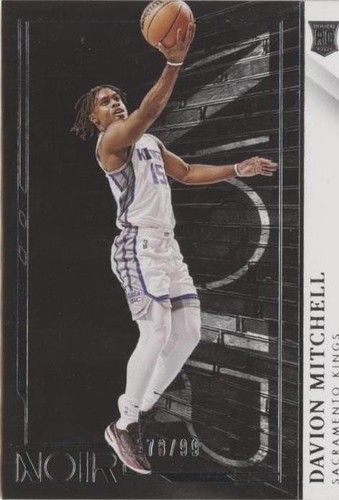 2021-22 Panini Noir - Davion Mitchell #149