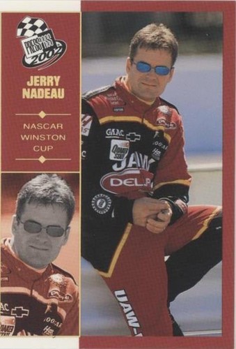2002 Press Pass - Jerry Nadeau #P24