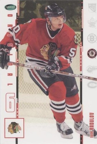 2003-04 Parkhurst Original Six Chicago Blackhawks - Igor Radulov #17