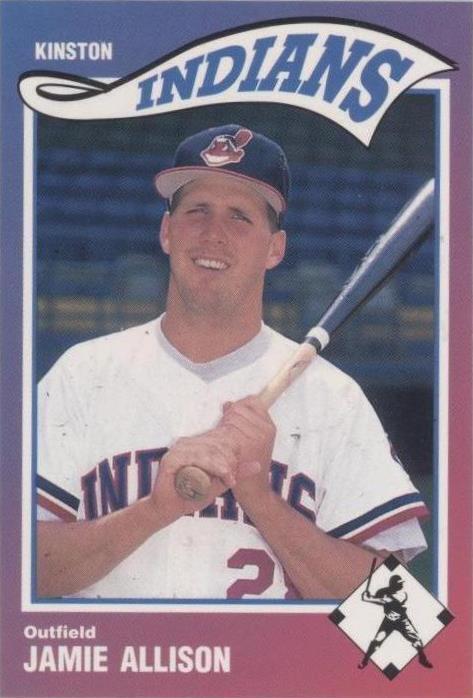 1990 Sportsprint Kinston Indians - Jamie Allison #13