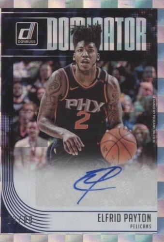 2018-19 Panini Donruss - Elfrid Payton #DS-EPT