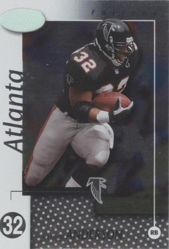 2002 Leaf Certified Jamal Anderson #4