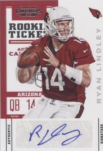 2012 Panini Contenders Ryan Lindley #182