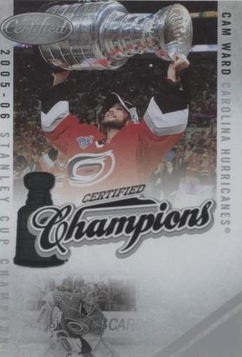2010-11 Certified - Cam Ward #15