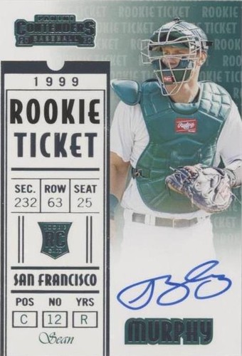2020 Panini Contenders - Sean Murphy #RT99-SM