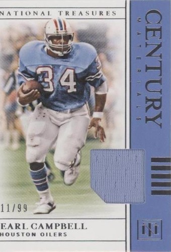 2019 Panini National Treasures Earl Campbell #CM-46