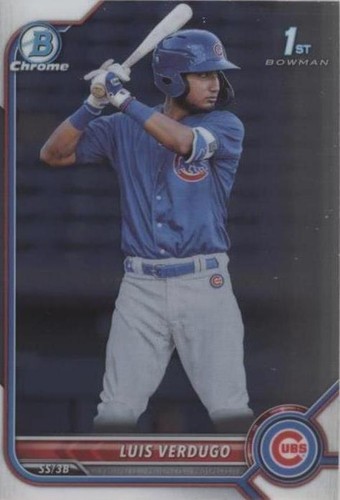 2022 Bowman - LUIS VERDUGO #BCP-147