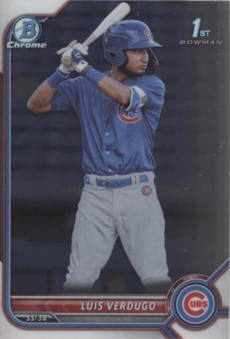 2022 Bowman - LUIS VERDUGO #BCP-147